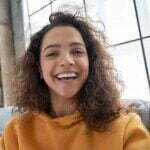Smiling lady loves HealthyCHILD - testimonial photo
